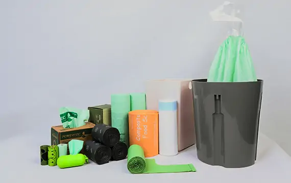 environmentally friendly trash bags