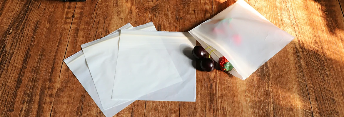 compostable clear zipper bags