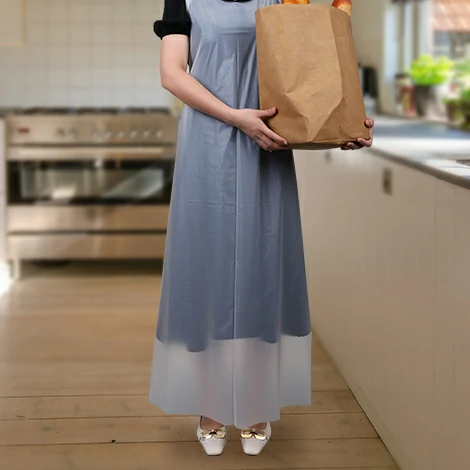 plastic apron for kitchen