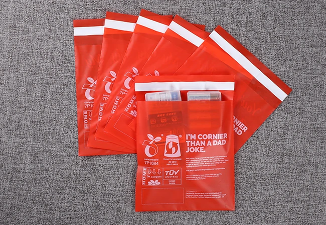 red-self-adhesive-bags