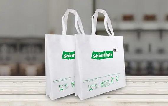 biodegradable soft loop handle bags