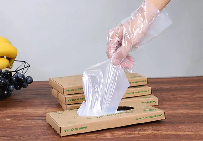 biodegradable compostable gloves