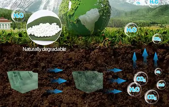 degradation of compostable bags
