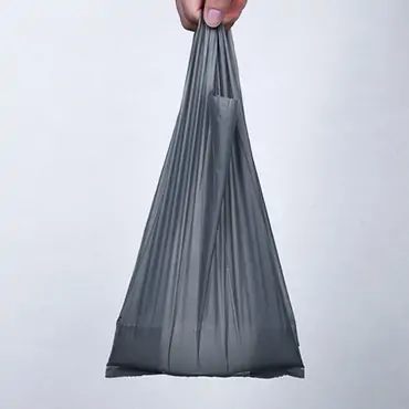 grey pet poop bags