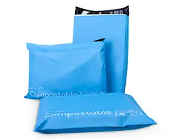 blue postal bags