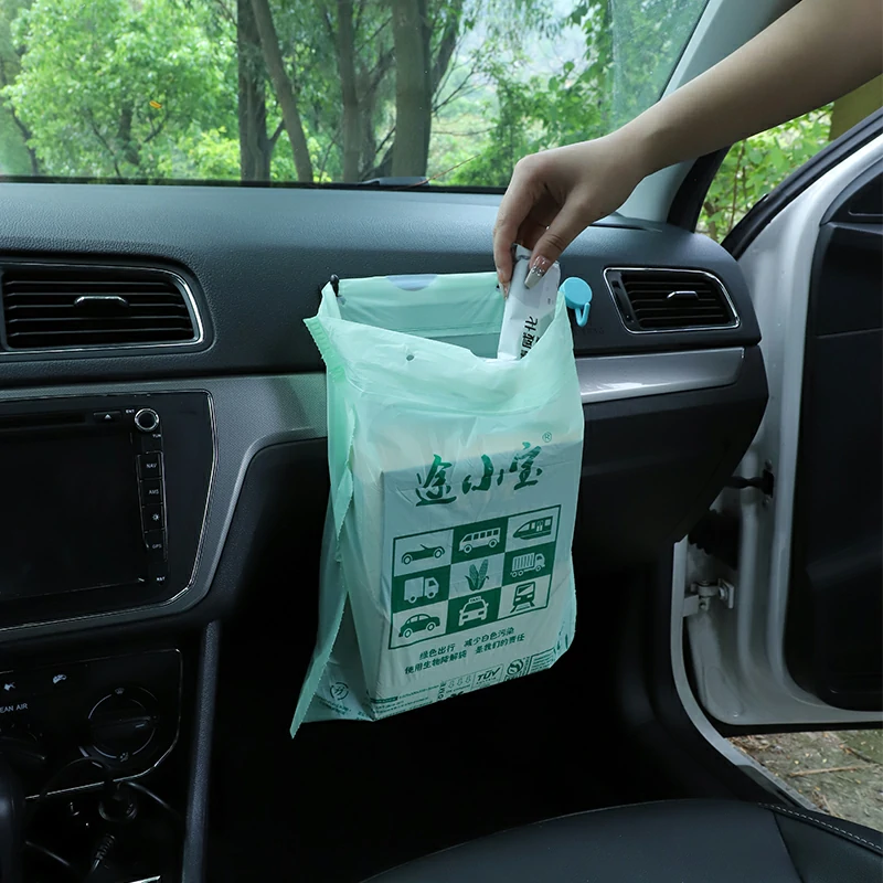 compostable trash bags for car