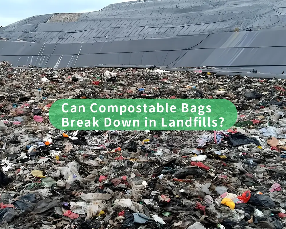 compostable bags in landfills