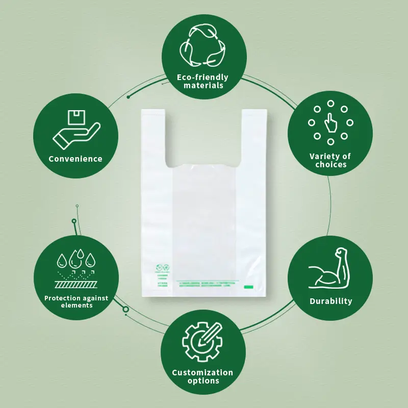 features of compostable carry bags