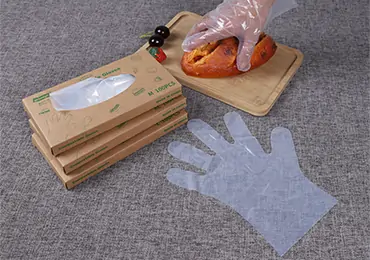 Compostable disposable gloves