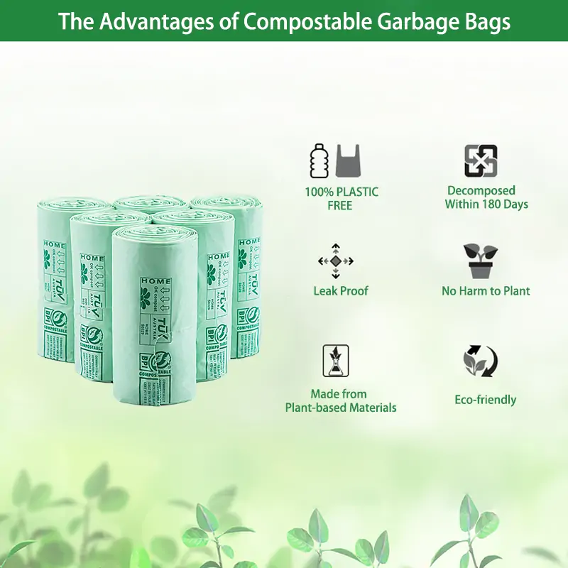 The Advantages of Compostable Trash Bags