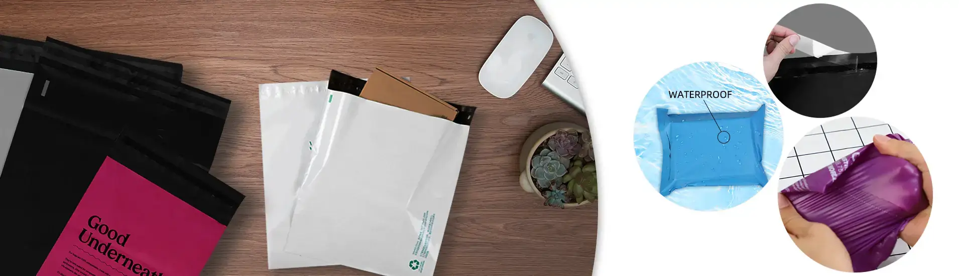 compostable mailing bags banner