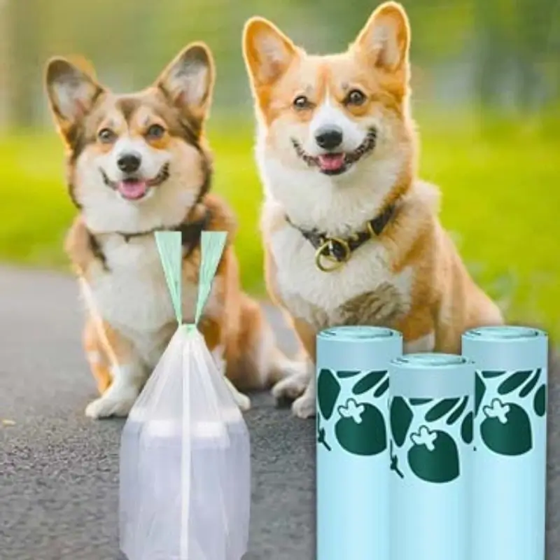 dog poop drawstring bags