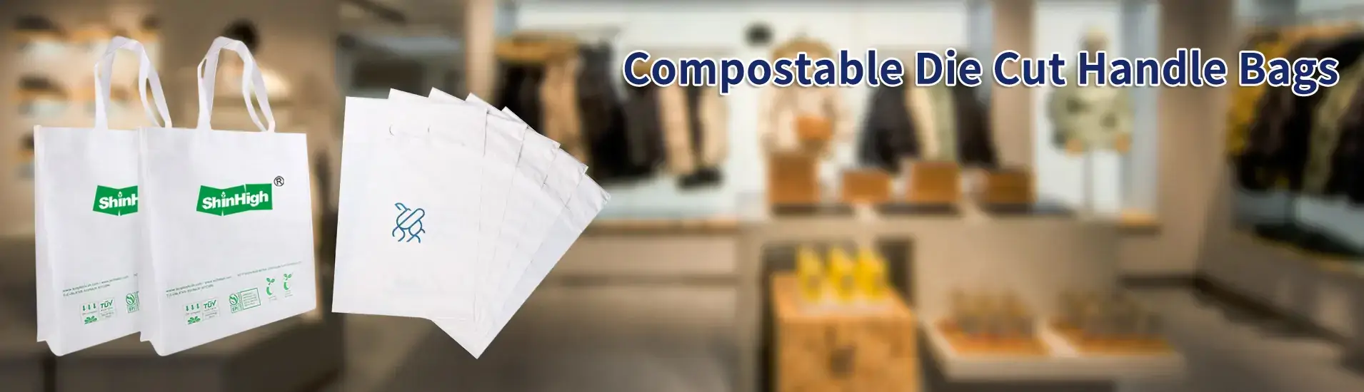 various compostable handle bags bulk