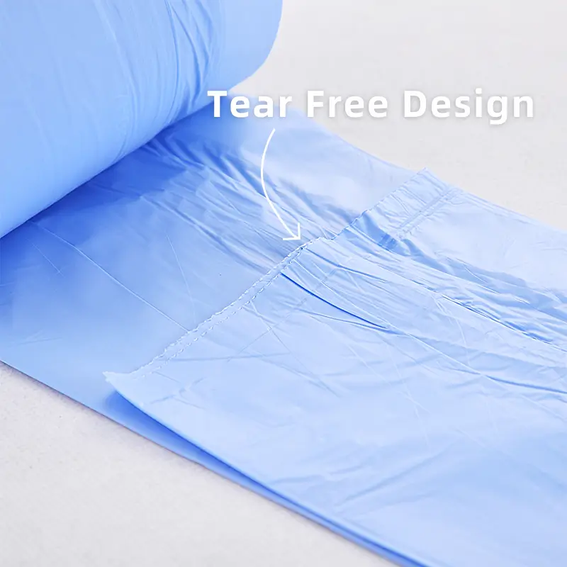 trash bags with tear free design