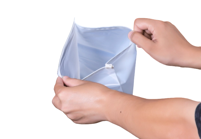 slide ziplock bags