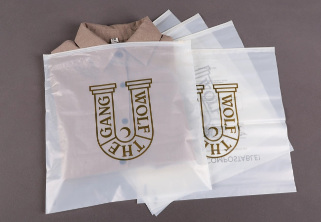 slide zipper bags