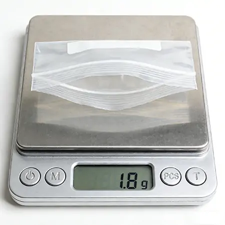 Ziplock Bag Weight
